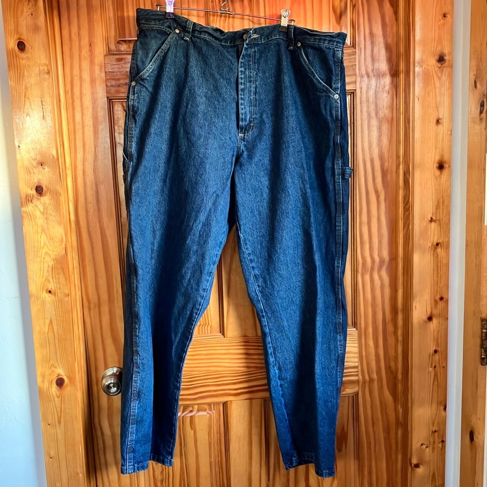 Men's Wrangler Carpenter Blue Jeans 40 x 32